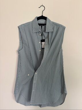 NWT Rag & Bone Indiana Sleeveless Shirt S